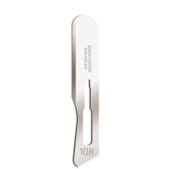 Blade 10R - Stainless Steel - Sterile - Pack of 100 - Swann Morton