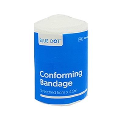 Blue Dot Conforming Bandage 7.5cm x 4.5mtr (Each) - Blue Dot