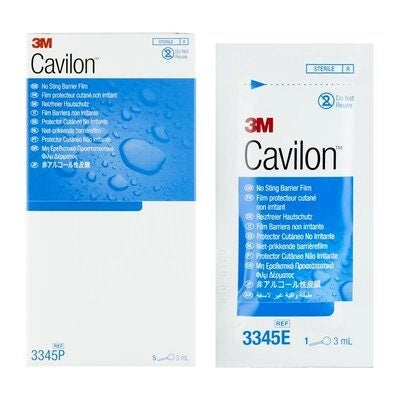 Cavilon No Sting Barrier Film  - 3ml Applicator - Case of 20 - 3M