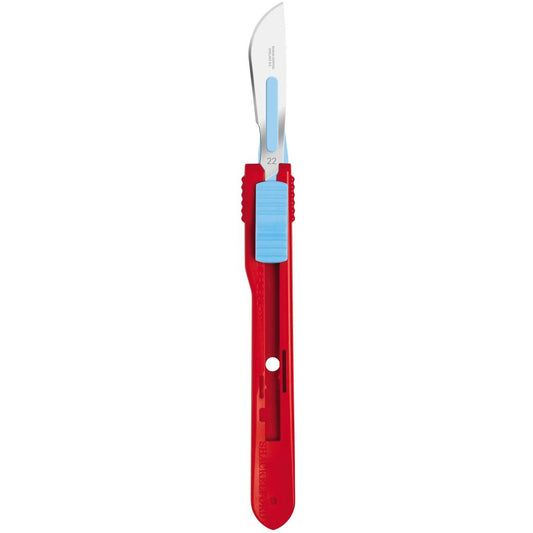 Retractable Safety Scalpel No.4 - Blade 21 - Sterile x 25 - 