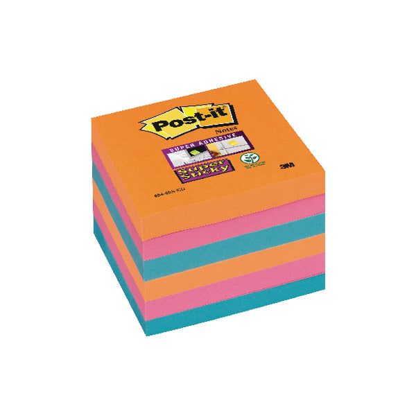 Postit Ss Znotes Bangkok 76x76mm Ast Pk6 - Post-it