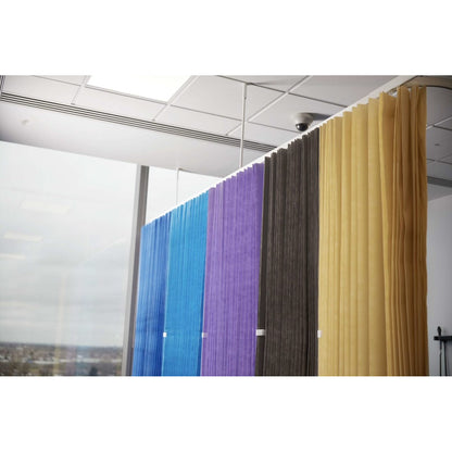 Fantex Disposable Antimicrobial Hospital Curtain - C-Fit - 2.4m x 2m - 