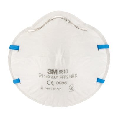 3M Particulate Respirator - FFP2 Mask - Unvalved - Pack of 3 - 3M