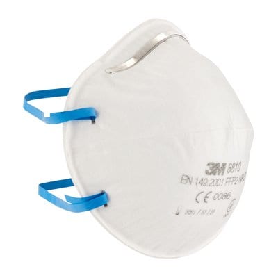 3M Particulate Respirator - FFP2 Mask - Unvalved - Pack of 3 - 3M