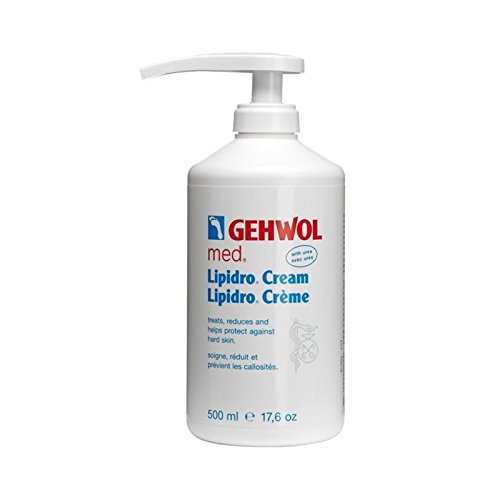 Gehwol Med Lipidro Foot Cream 500ml Dispenser - Sensitive Skin Intensive Care - DLT