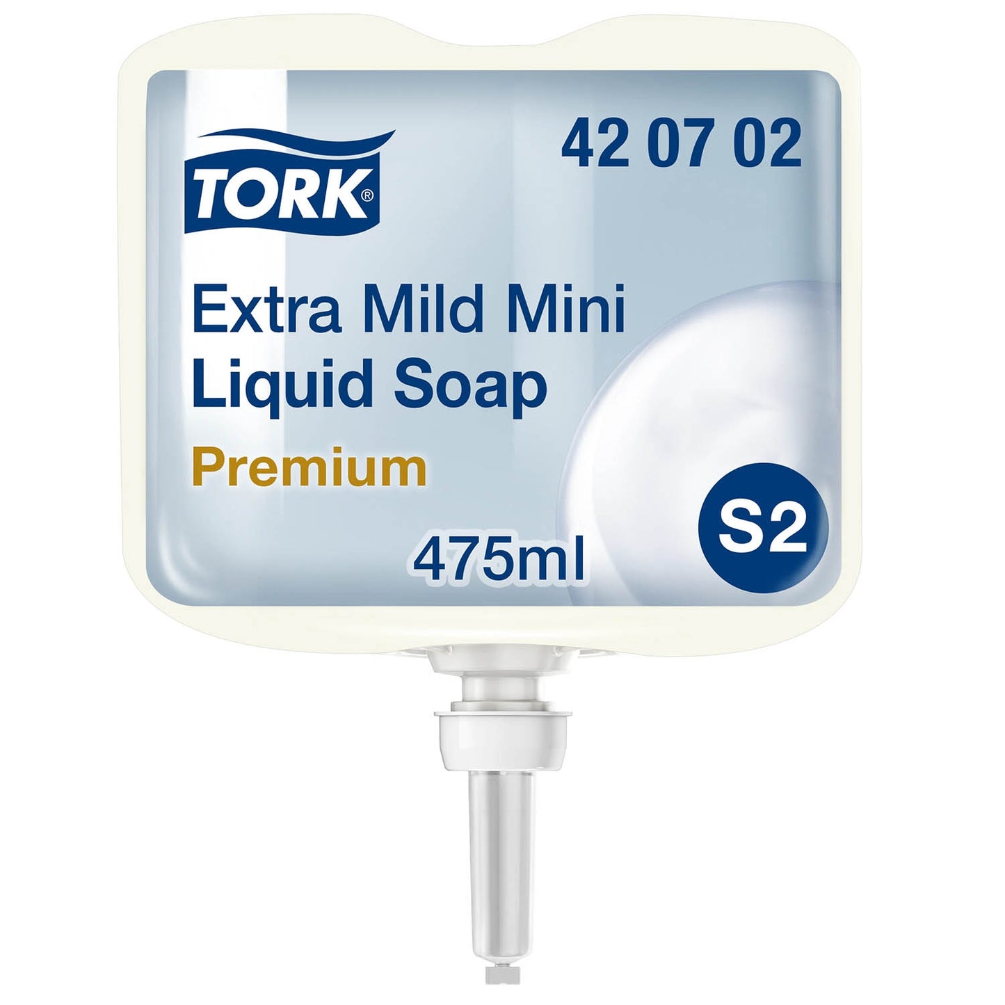 Tork Extra Mild Mini Soap - 475ml x 1 Bottle - Tork