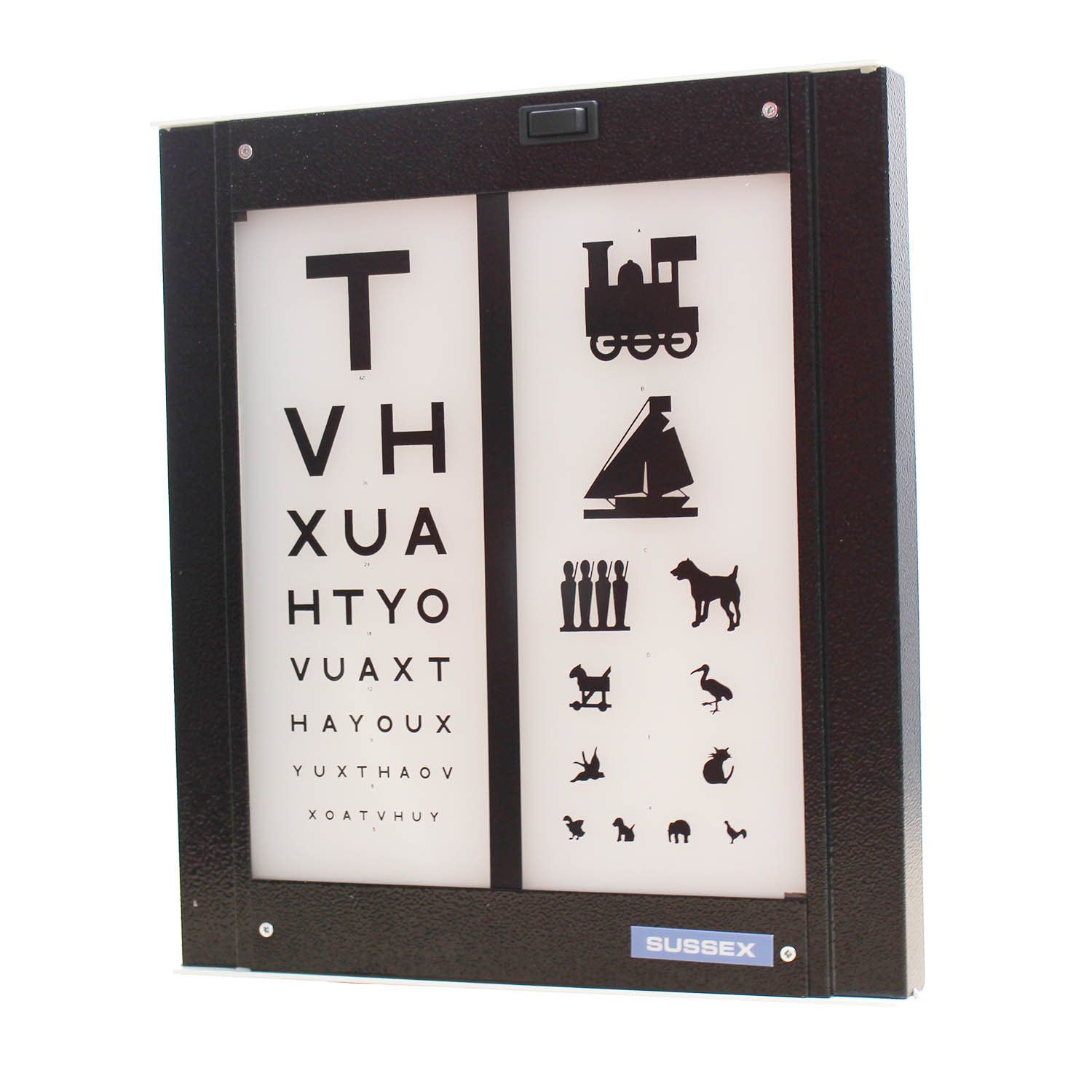 Illuminated Test Chart 3 Metre - Medisave Professional