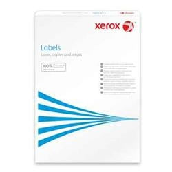 Xerox Monolaser Labels A4 Rounded Corners 143x199mm White Permanent x 100 Sheets - Xerox