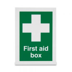 white cross and first aid box - Rigid - Reliance