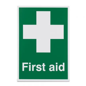 White cross - First aid - Rigid - Reliance