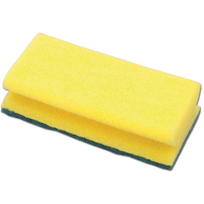 3M Easy Grip Grooved Sponge Scourer Pack of 10 - 