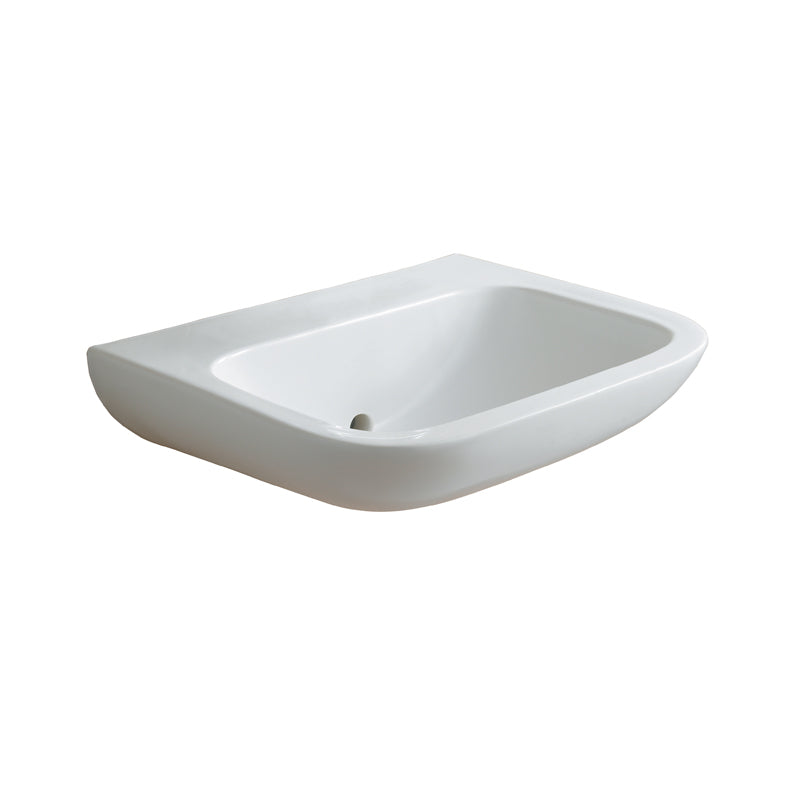 Washbasin (Rear Draining) - Medium - Sunflower