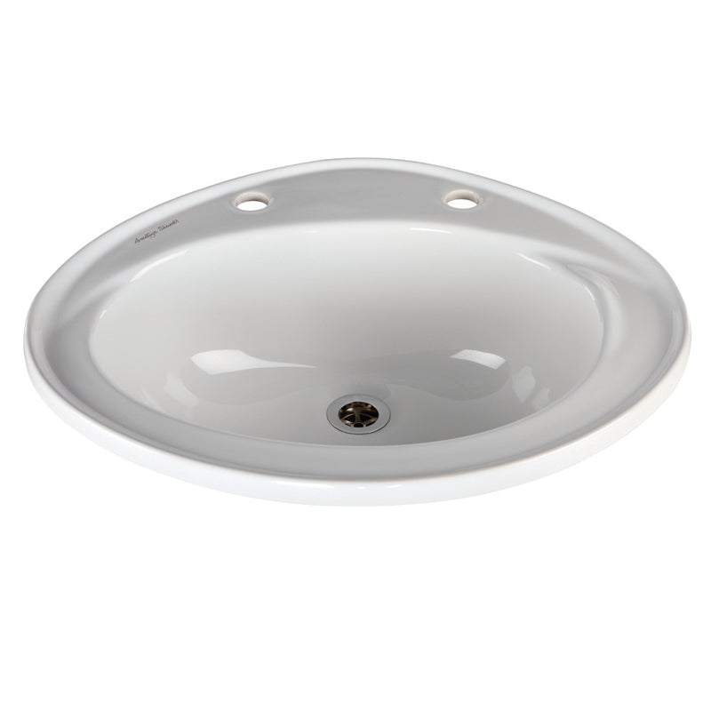 Vitreous China Inset Washbasin - Sunflower