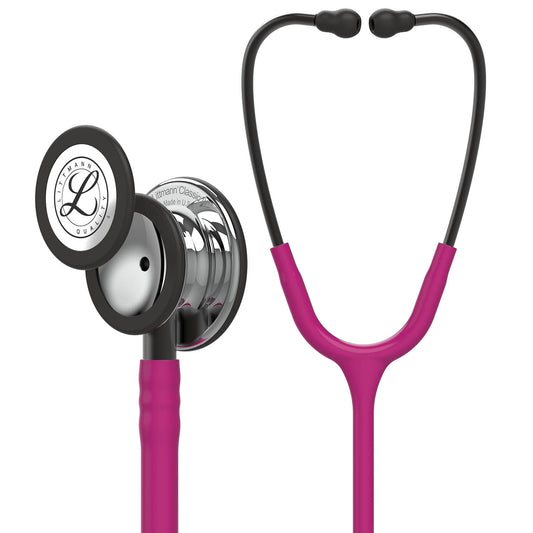 Littmann Classic III Monitoring Stethoscope: Mirror & Raspberry 5862 - Littmann Stethoscopes