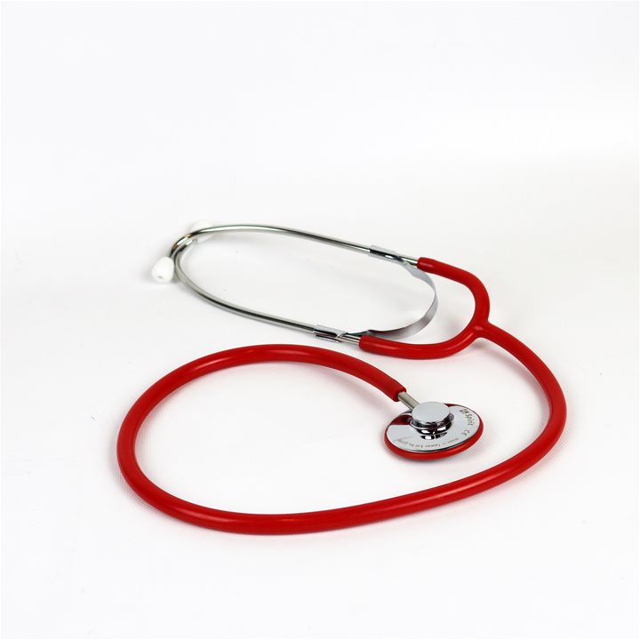 Lightweight Single Head Nurses Stethoscope (Red) - ProAct