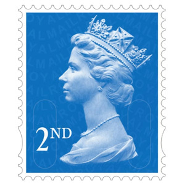 Royal Mail 2nd Class Post Stamps x60 - Royal Mail