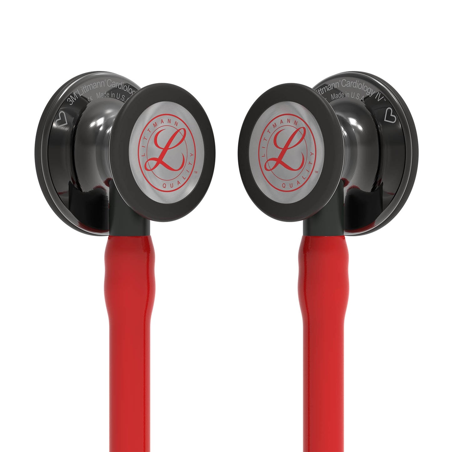 Littmann Cardiology IV Diagnostic Stethoscope: Red & Smoke - Limited Edition 6182 - Littmann Stethoscopes