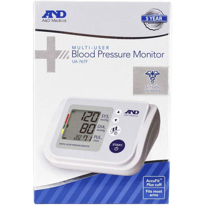 A&D Medical UA-767F Family Automatic Upper Arm Blood Pressure Monitor - A&D Medical