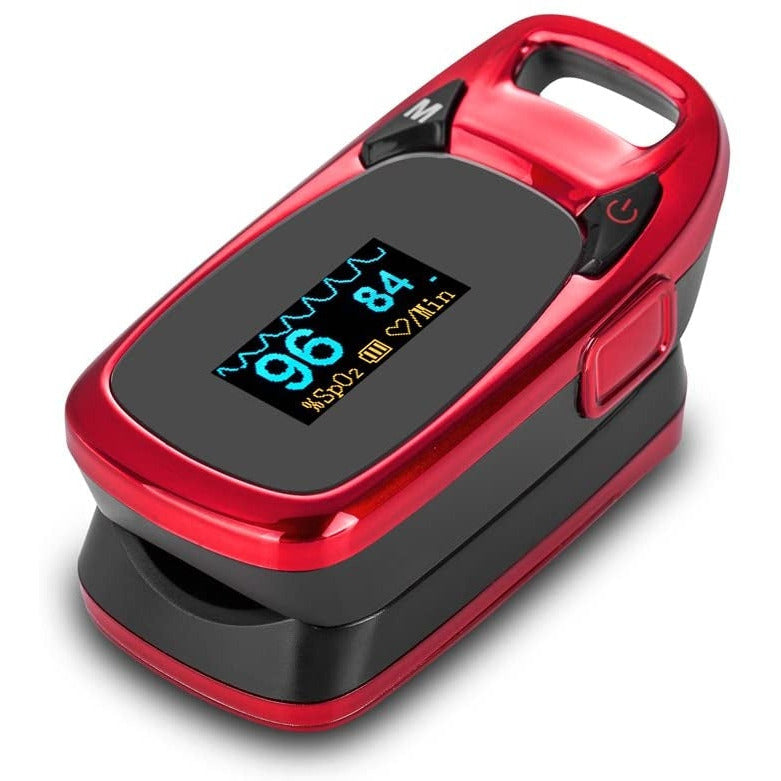 A320 Finger Pulse Oximeter - Red - Discontinued