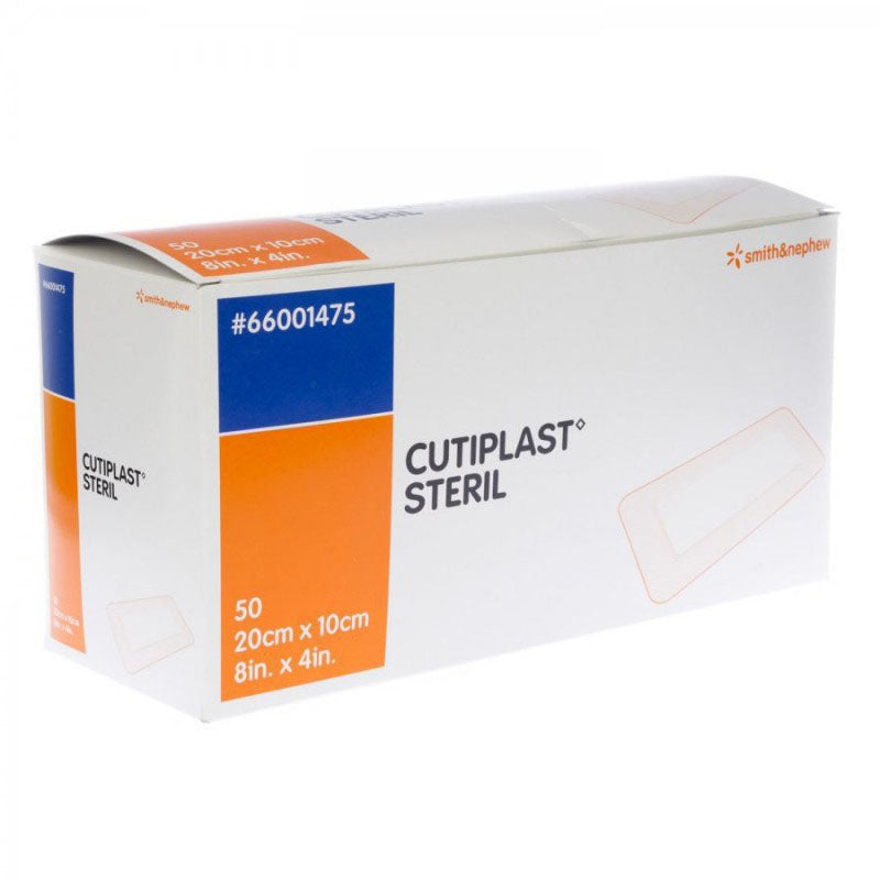 Cutiplast Sterile - 15cm x 8cm - Carton of 50 - Carey Medical