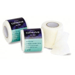 Cohesive Bandage - Latex Free BLUE 5cm x 4m - Reliance