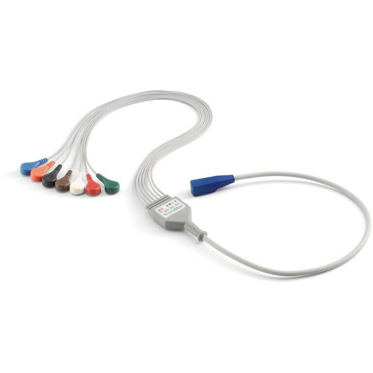 7 Lead Patient Cable for HR-100 Holter ECG - Welch Allyn