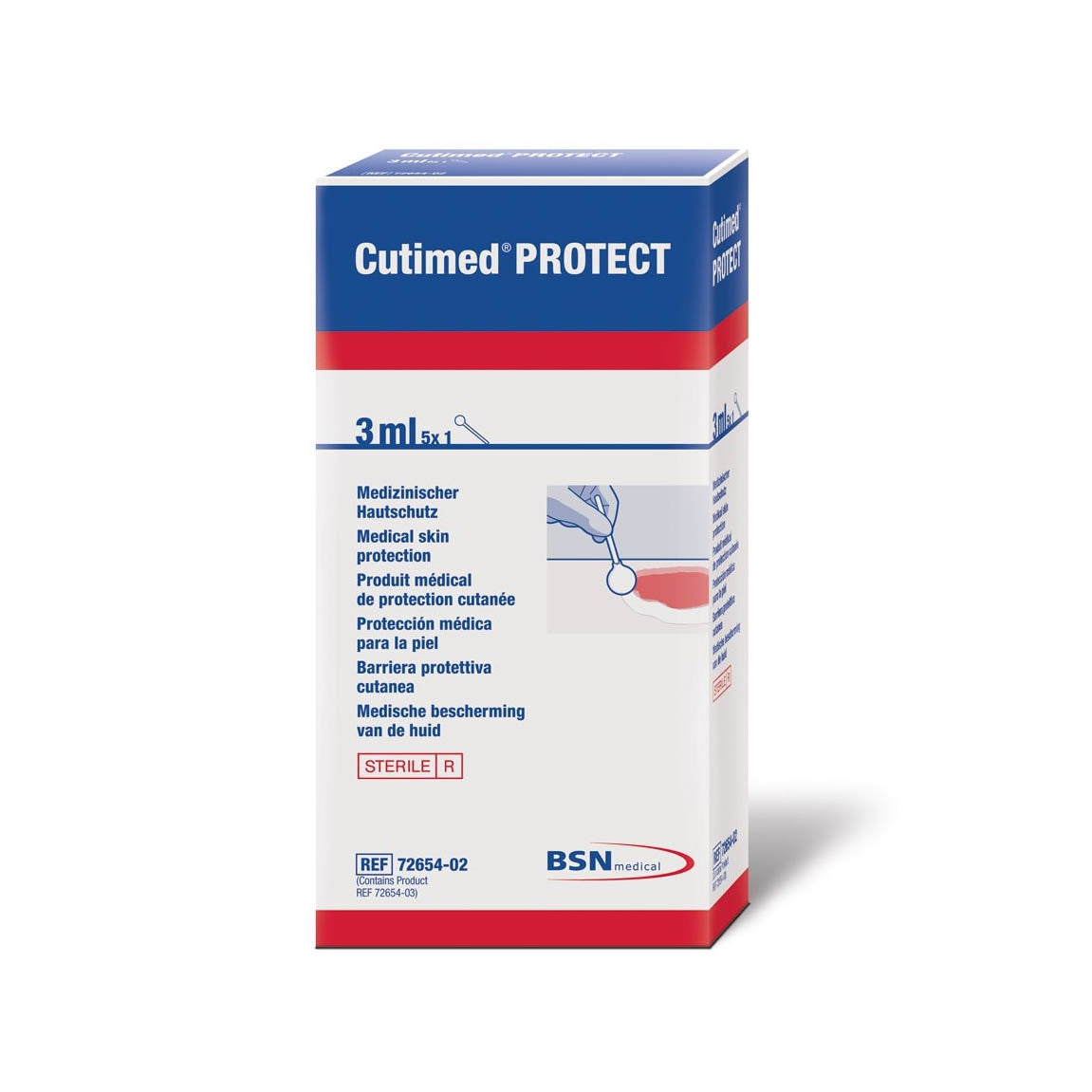 Cutimed Protect Foam Applicators 3ml Pack of 25 - BSN