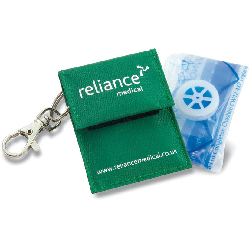 Resuscitation Aid In Keyring Pouch Medisave Uk