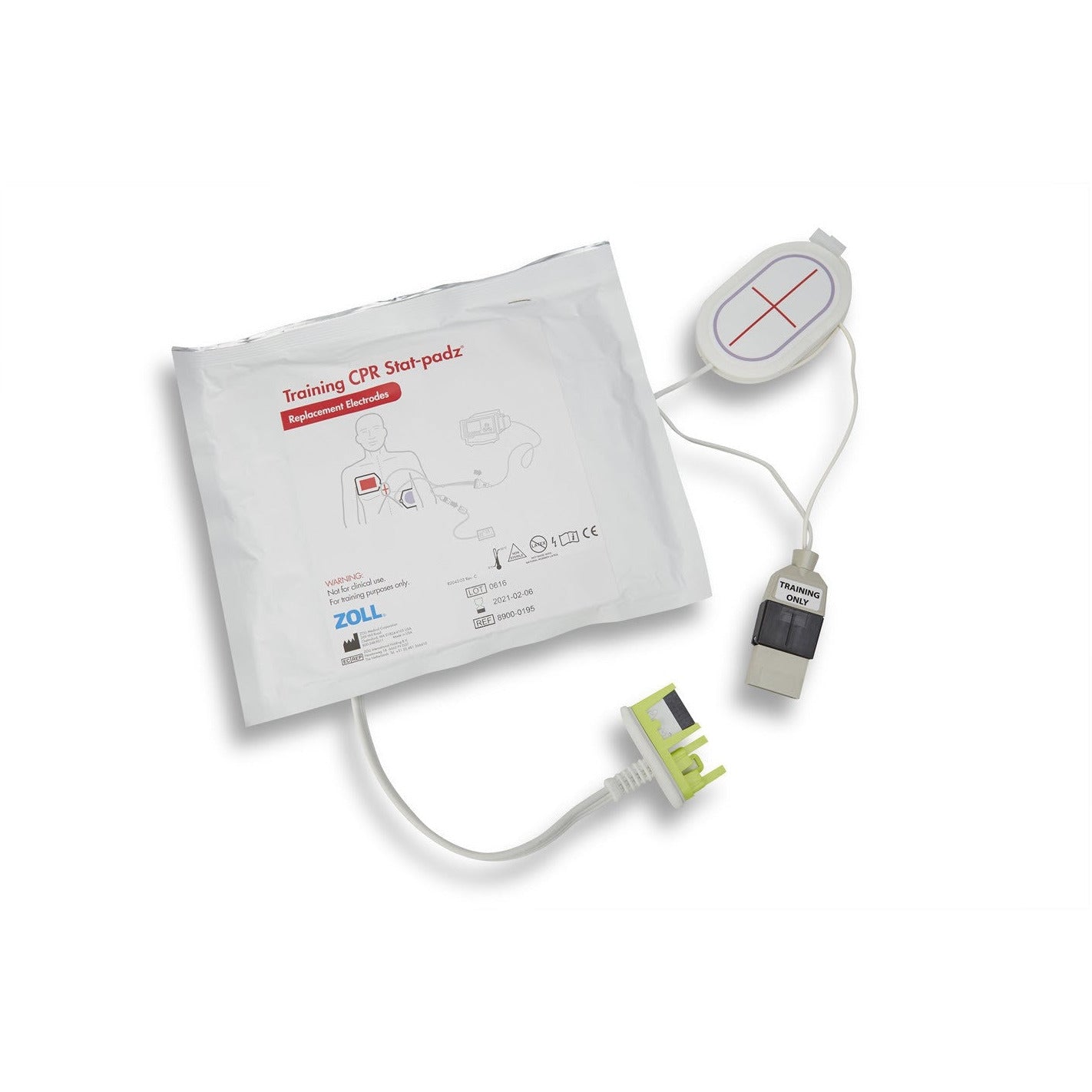 Training CPR Stat-Padz® Electrode W/Cable - Zoll