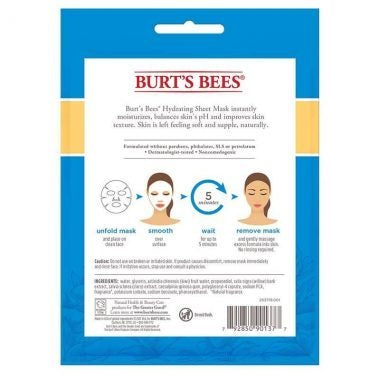 Hydrating Sheet Mask - Burt's Bees