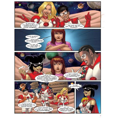 What's up with Paulina? Medikidz Explain Food Allergy COMIC