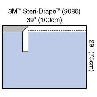 3M™ Steri-Drape™ Adhesive Towel Drape 100cm x 75cm - 3M