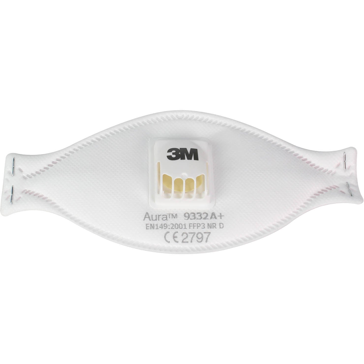 3M™ Aura™ 9332+ (A) FFP3 Valved Respirator Face Mask - 3M