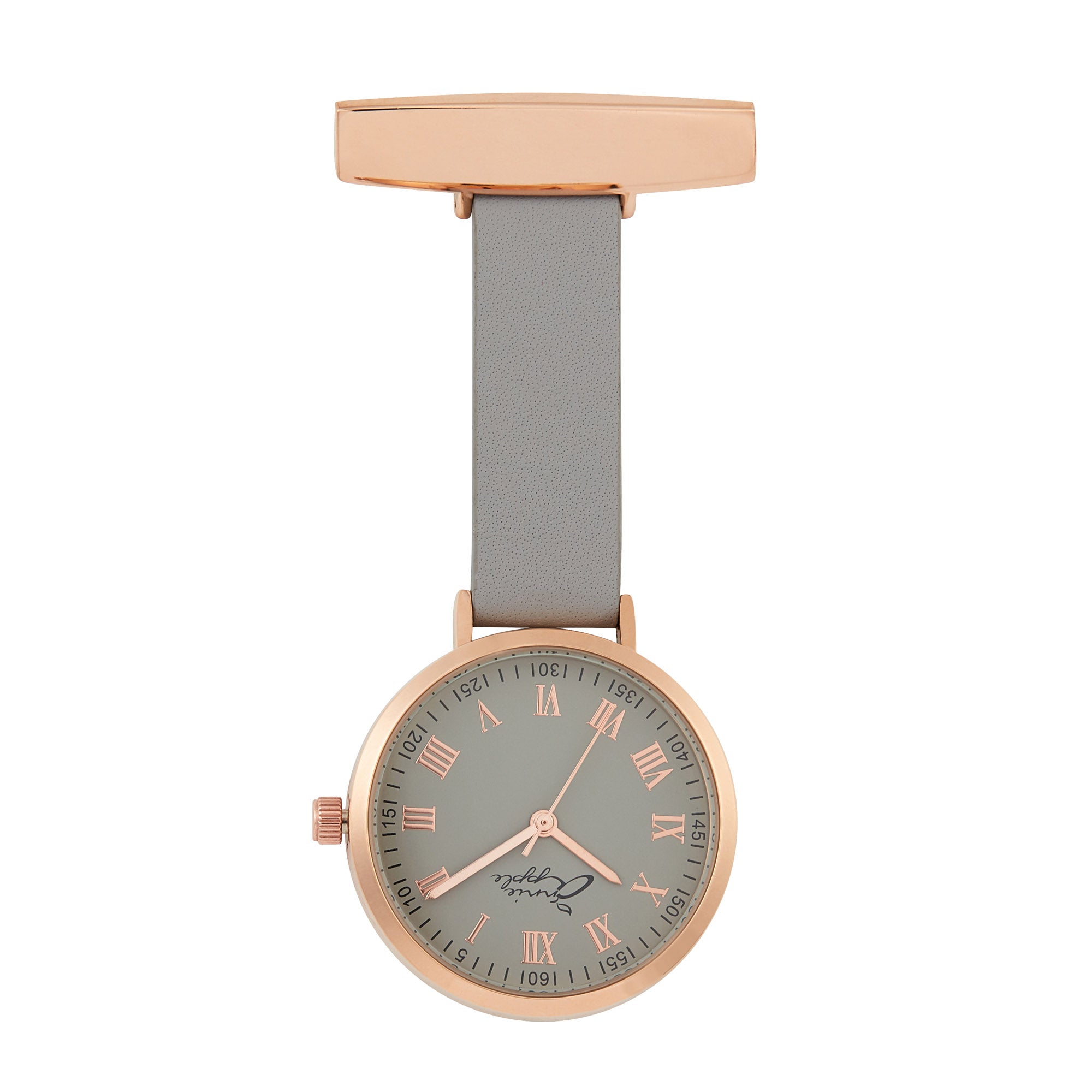 Rose gold nurse outlet fob watch