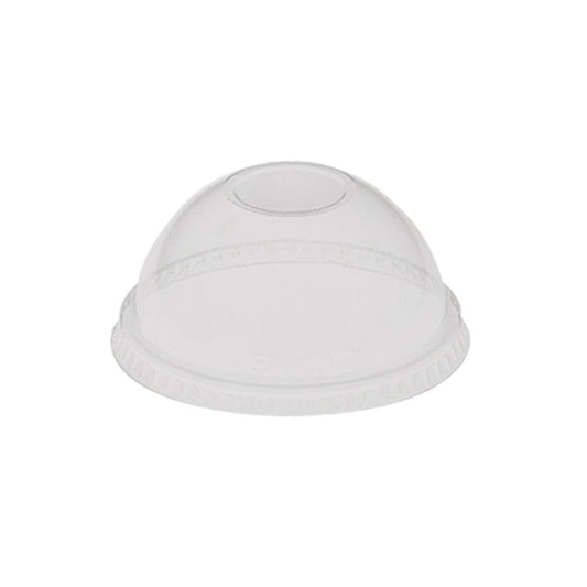 9-20oz Ultraclear Dome Lid No Hole per 100 - Bunzl Catering Supplies