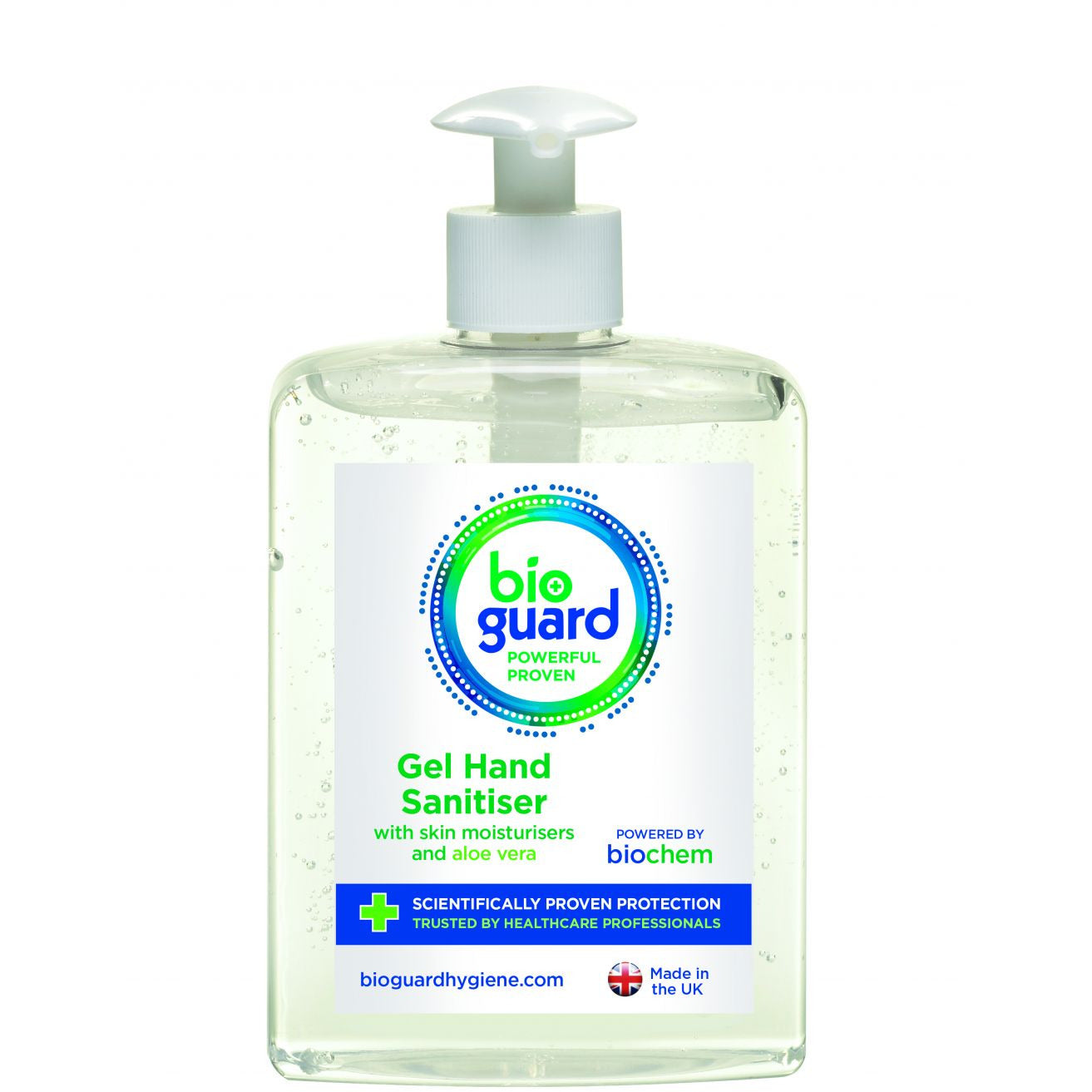 Surgical Hand Gel - 500ml Pump Action - Bioguard Hygiene