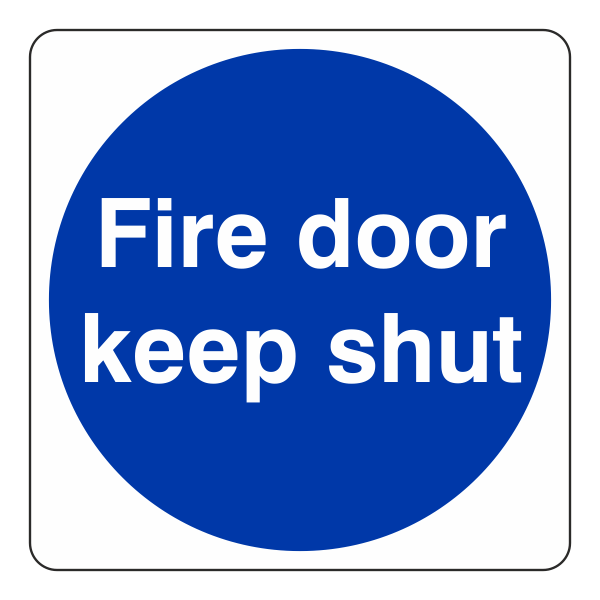 Fire Door Keep Shut Sign - Medisigns