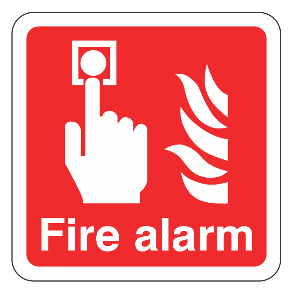 Fire Alarm Sign - Medisigns