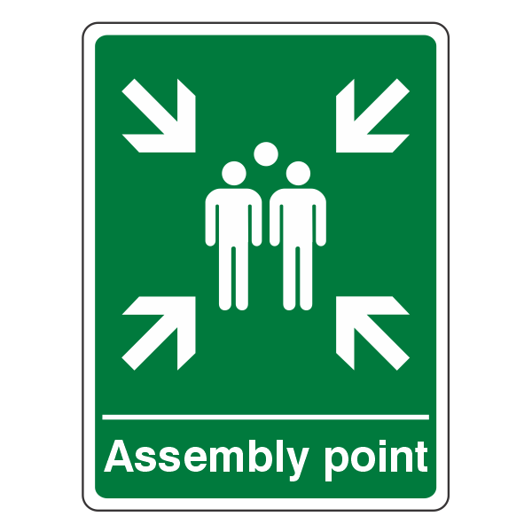 Assembly Point Sign (Family) - Medisigns