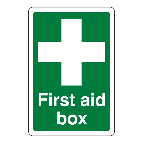 First Aid Box Sign - Medisigns