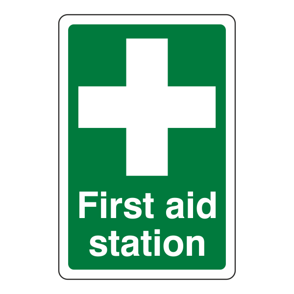 First Aid Station Sign - Medisigns