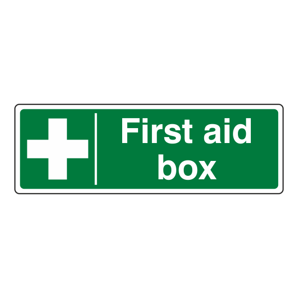 First Aid Box Sign - Medisigns