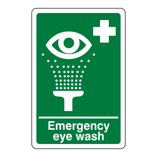 Emergency Eye Wash Sign - Medisigns