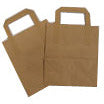 7X10.5X8.5 SOS Paper Bag Brown x 250 - Bunzl Catering Supplies