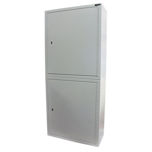 Controlled Drugs Cabinet 1730 X 760 X 300mm (2 Cabinets, One On Top Of The Other) R/H Hinge - HEC Cabinets