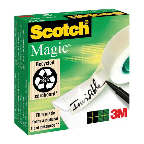 3M Scotch Magic Tape 12mm x66m 8101266 pack of 2 - Scotch