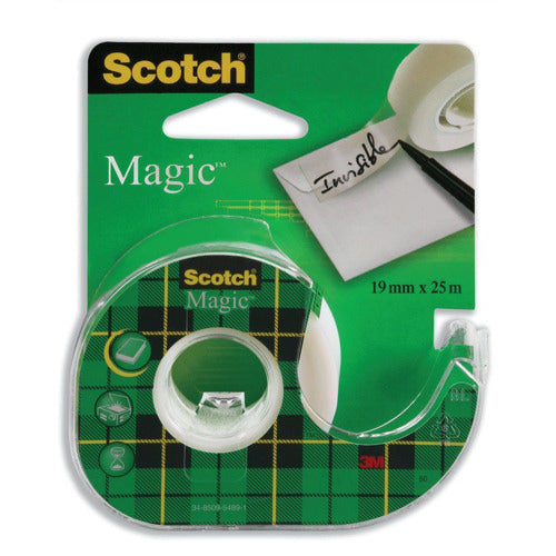 3M Scotch Magic Tape 19mm x25m Disp Roll - Scotch