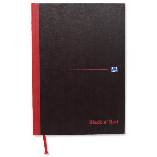 Blk N Red Manubk A5 Idxed 100080491 Pack Of 5 - Vow