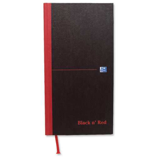 Black n Red Casebound Book 1/3A3 192 Pagepack of 5 - Black n Red