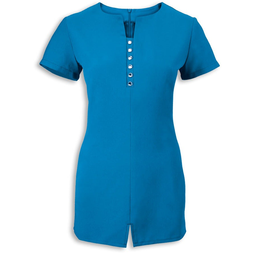 Women's Notch Neck Beauty Tunic - 